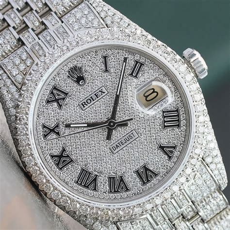 rolex watches full diamond|rolex full diamond watch price.